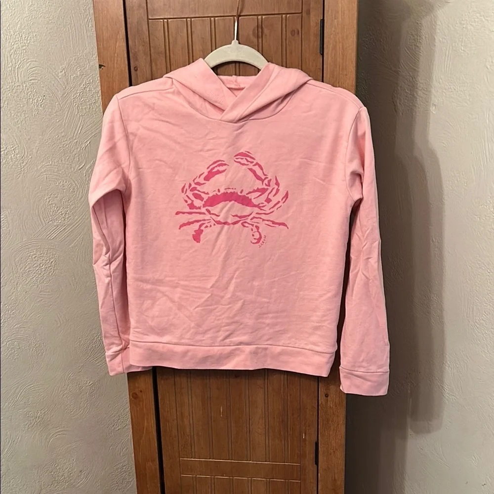 Crewcuts Pink Hoodie Sweatshirt Casual